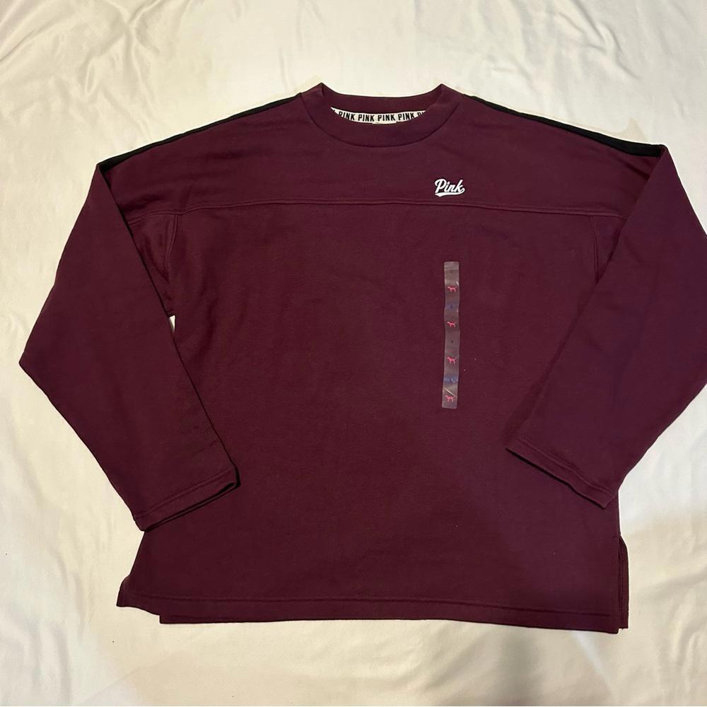 VICTORIAS SECRET PINK CAMPUS PULLOVER